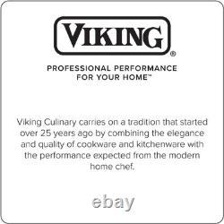 Faitout en acier inoxydable de 5,2 Qt avec couvercle en verre, compatible induction et lave-vaisselle.