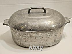 Faitout en aluminium Vintage Magnalite GHC 8 QT avec couvercle