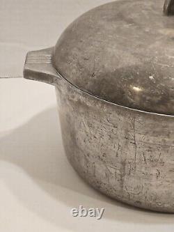 Faitout en aluminium Vintage Magnalite GHC 8 QT avec couvercle