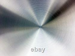 Faitout en aluminium épais avec couvercle, 18,5QT, argenté