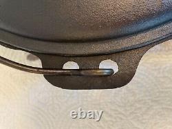 Faitout en fonte Cajun Classic Mamou LA 16 QT restauré et assaisonné ÉNORME