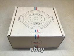 Faitout en fonte STAUB 4 qt rond faitout noir mat