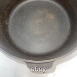 Faitout en fonte Tite-Top Griswold # 9 antique avec couvercle et trivet