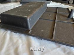 Faitout en fonte avec couvercle pour camping 20x17 30 lbs