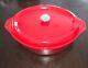 Faitout En Fonte émaillée Rouge Ovale De 8 Qt Kirkland Signature