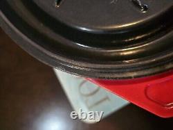 Faitout en fonte émaillée rouge ovale de 8 Qt Kirkland Signature
