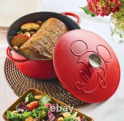 Faitout en fonte pré-assaisonné de 4,5 Qt Farberware Bon Voyage avec couvercle