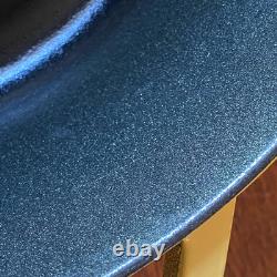 Faitout ovale peu profond large en fonte Staub avec bouton en forme de lapin jaune citron 6,25 qt