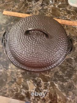 Fonderie de Matériaux de Chicago / CHF Martelé #88 / Cocotte en Fonte de 5 QT