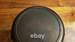 Four à fondue en fonte Vintage Griswold Iron Mountain 8 avec couvercle assorti 1037