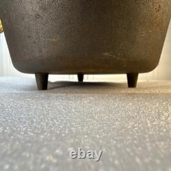 Four à pain en fonte Utah Centennial Heavy 12 avec 3 pieds, étiquette et couvercle