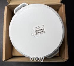Four de Hollande rond de 4 qt, couleur blanche
