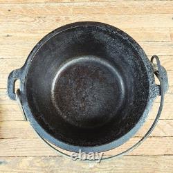 Four de camping en fonte Lodge n°6 avec couvercle, discontinué, USA 6CO, 1 qt