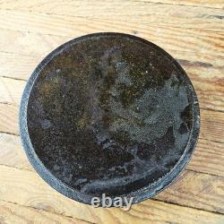 Four de camping en fonte Lodge n°6 avec couvercle, discontinué, USA 6CO, 1 qt