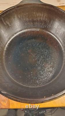 Four en fonte Vintage Griswold #9 Tite-Top avec couvercle assorti, assaisonné