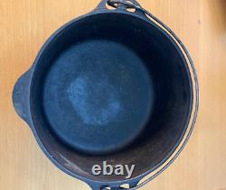 Four en fonte vintage antique Griswold No. 9 Tite-Top avec couvercle facile à nettoyer