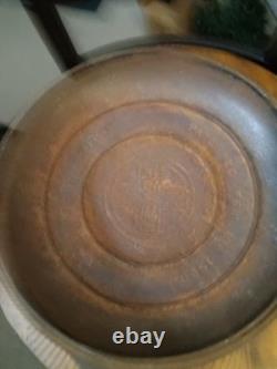 Friteuse en fonte Vintage Griswold #8 - Cocotte avec couvercle assorti #8