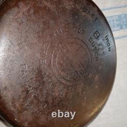 GRISWOLD Faitout en fonte Tite-Top à auto-arrosage 1278 Couvercle 1288 Erie PA USA