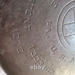 GRISWOLD Faitout en fonte Tite-Top à auto-arrosage 1278 Couvercle 1288 Erie PA USA