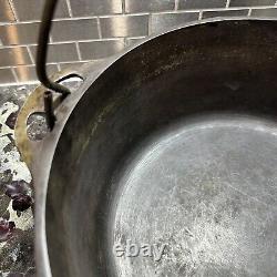 GRISWOLD Tite Top FOUROIR Néerlandais #8 1278c Fonte Plat Pas de Couvercle Fonte Années 1930