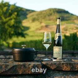 Grande Vente de Cocotte en Fonte Staub 4 qt, Ronde, Multicolore, LIVRAISON GRATUITE