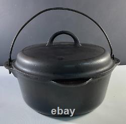 Griswold # 8 Cocotte en Fonte 1278 A avec Couvercle Auto-Arrosant 1288 B