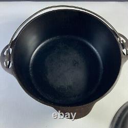 Griswold # 8 Cocotte en Fonte 1278 A avec Couvercle Auto-Arrosant 1288 B