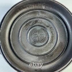 Griswold # 8 Cocotte en Fonte 1278 A avec Couvercle Auto-Arrosant 1288 B