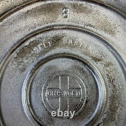 Griswold # 8 Cocotte en Fonte 1278 A avec Couvercle Auto-Arrosant 1288 B