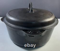 Griswold # 8 Cocotte en Fonte 1278 A avec Couvercle Auto-Arrosant 1288 B
