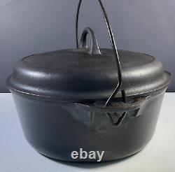 Griswold # 8 Cocotte en Fonte 1278 A avec Couvercle Auto-Arrosant 1288 B