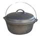 Griswold #8 Cocotte En Fonte Erie 1278c Avec Couvercle Auto-arrosant Trivet 1288b