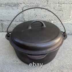 Griswold #8 Faitout 1278D avec couvercle auto-arrosant facile à nettoyer 1288 Erie PA