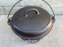 Griswold #8 Faitout 1278D avec couvercle auto-arrosant facile à nettoyer 1288 Erie PA