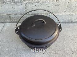 Griswold #8 Faitout 1278D avec couvercle auto-arrosant facile à nettoyer 1288 Erie PA