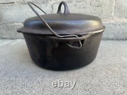 Griswold #8 Faitout 1278D avec couvercle auto-arrosant facile à nettoyer 1288 Erie PA