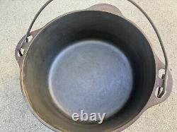 Griswold #8 Faitout 1278D avec couvercle auto-arrosant facile à nettoyer 1288 Erie PA