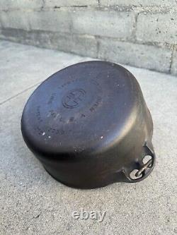Griswold #8 Faitout 1278D avec couvercle auto-arrosant facile à nettoyer 1288 Erie PA