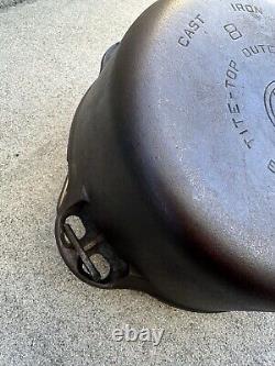 Griswold #8 Faitout 1278D avec couvercle auto-arrosant facile à nettoyer 1288 Erie PA