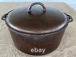 Griswold N°11 Logo Incliné ERIE Cocotte Hollandaise 836, Couvercle ERIE N°11 Assorti 2554