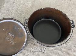 Griswold N°11 Logo Incliné ERIE Cocotte Hollandaise 836, Couvercle ERIE N°11 Assorti 2554
