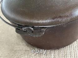 Griswold N°11 Logo Incliné ERIE Cocotte Hollandaise 836, Couvercle ERIE N°11 Assorti 2554