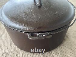 Griswold N°11 Logo Incliné ERIE Cocotte Hollandaise 836, Couvercle ERIE N°11 Assorti 2554