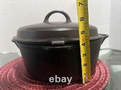 Griswold No. 8 Casserole à Couverture Serrée W 1288A Couvercle Auto-Arrosant Logo Petit Bloc