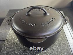 Griswold n° 8 Tite-Top cocotte néerlandaise 1278 avec couvercle et trépied 206 en fonte
