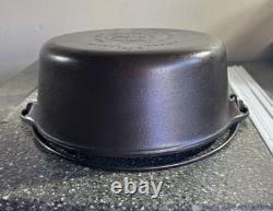 Griswold n° 8 Tite-Top cocotte néerlandaise 1278 avec couvercle et trépied 206 en fonte