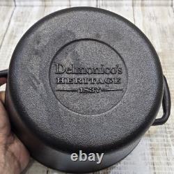 Héritage Delmonico 1837 Faitout en Fonte avec Couvercle