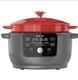 Instant Gourmet Cocotte En Fonte 6 Qt 5-en-1 Rouge Bo&icirc;te Ouverte Test&eacute;e Et Fonctionne