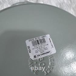LE CREUSET 30 Cocotte Française Avec Couvercle En Rare Gris Pastel Fabriqué En France Neuf