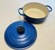 Le Creuset En Fonte &Eacute;maill&eacute;e Bleu #24 Faitout 4,5 Qt Avec Couvercle France
